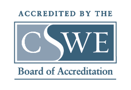 Council on Social Work Education’s Board of Accreditation logo