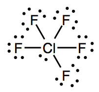 chlorine pentaflouride