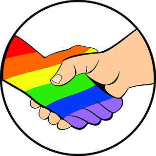 Rainbow hands