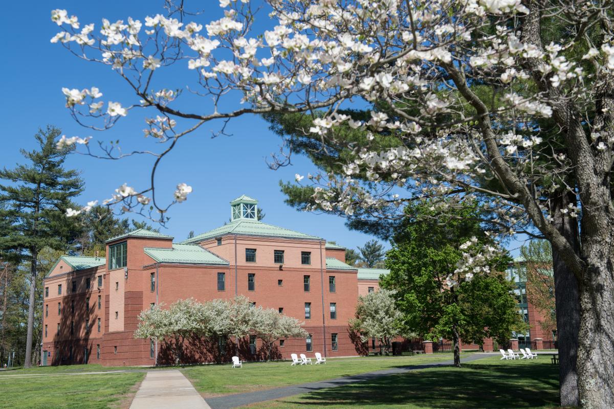 Courtney Hall in Spring