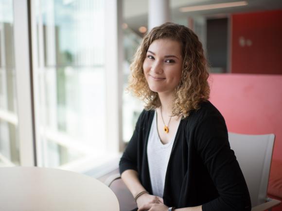 Photo of WSU student Rachel Tynan