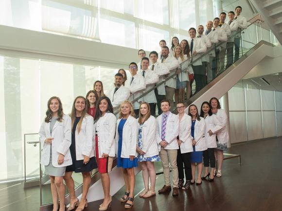 Group photo of the Physician's Assistant students