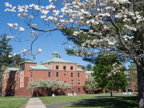 Courtney Hall in Spring