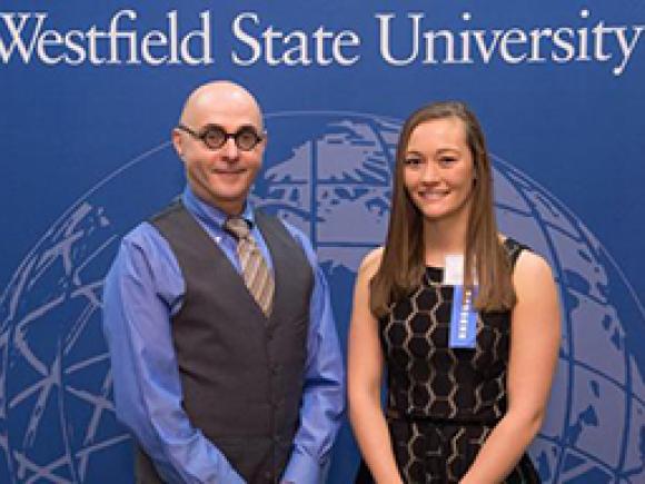 President Torrecilha and Carly Thidodeau