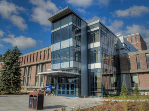 Ely Campus Center entrance