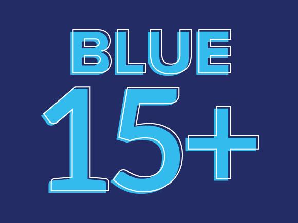 Blue 15+