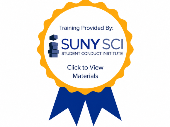 Click to view SUNY SCI Title IX Training Materials.