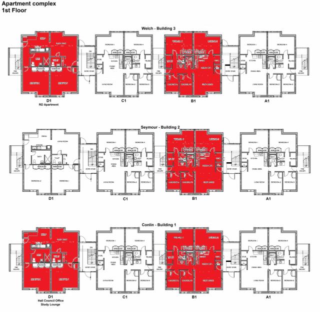 Apartment Complex floor plan