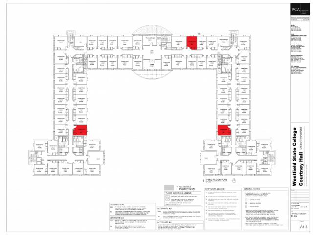 Courtney Hall floor plan