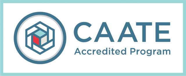 CAATE Accredited Program logo