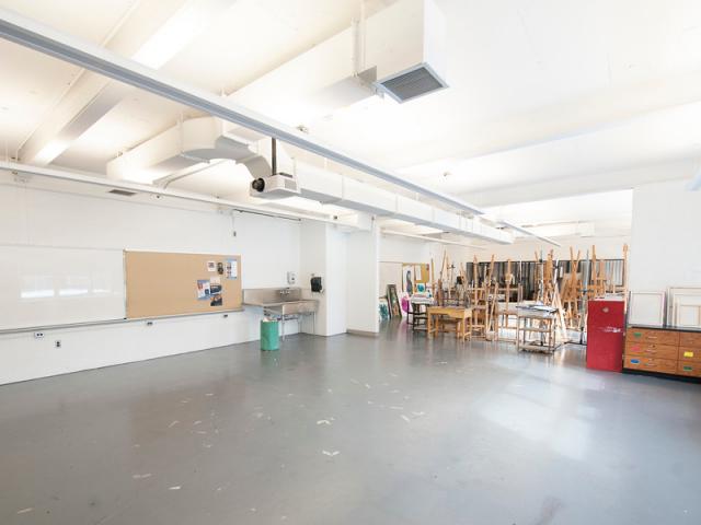 Dower Center painting studio