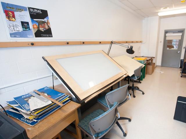 Dower Center drawing station