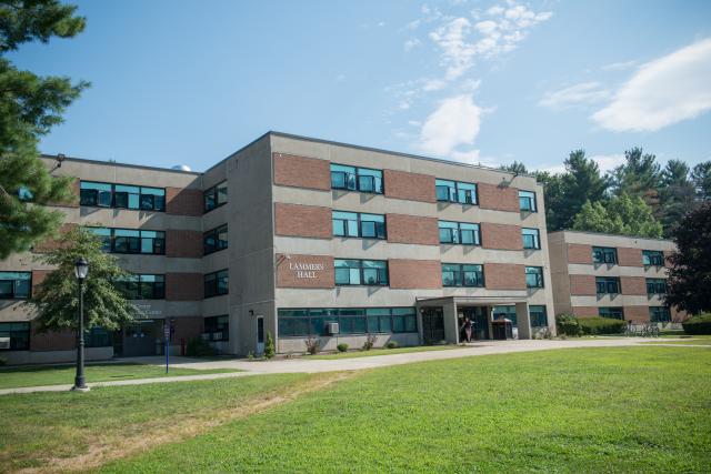 Exterior view of Lammers hall