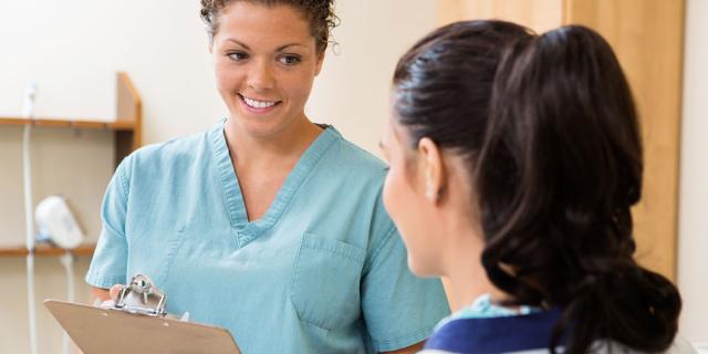 Certified Clinical Medical Assistant (CCMA) stock photo