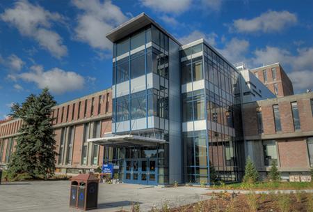 Ely Campus Center entrance