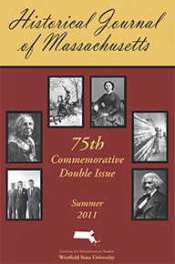 Cover of Historical Journal of Massachusetts 75th Commemorative Issue