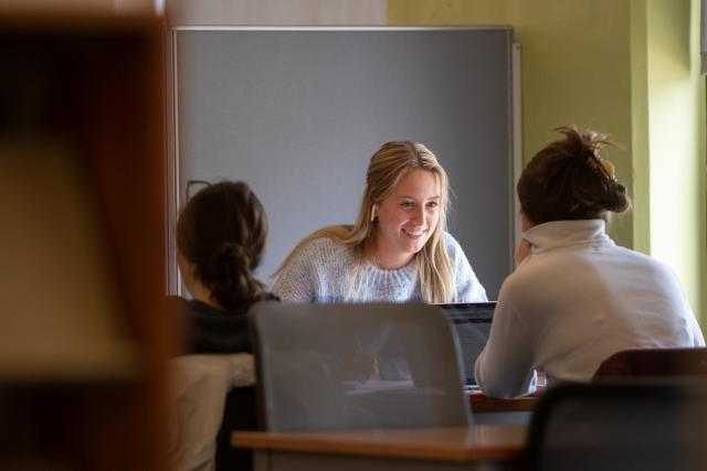 Students Studying