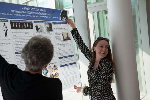 A Social Work student explains her research
