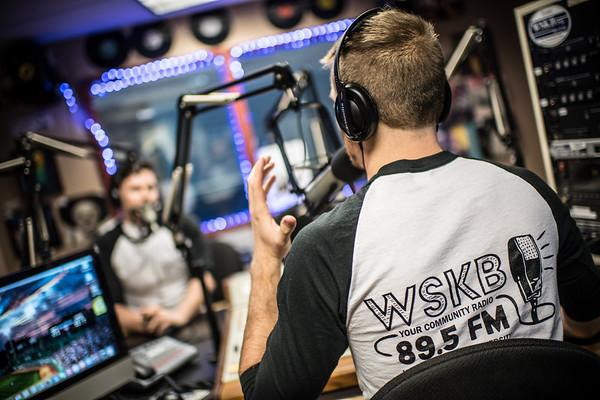 WSKB radio studio