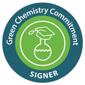 Green Chemistry Commitment Signer logo.