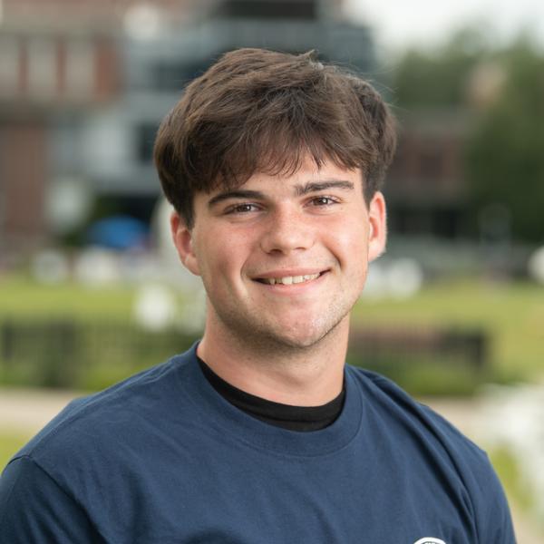 Student Tour Guide Smiling