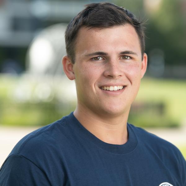 Student Tour Guide Smiling