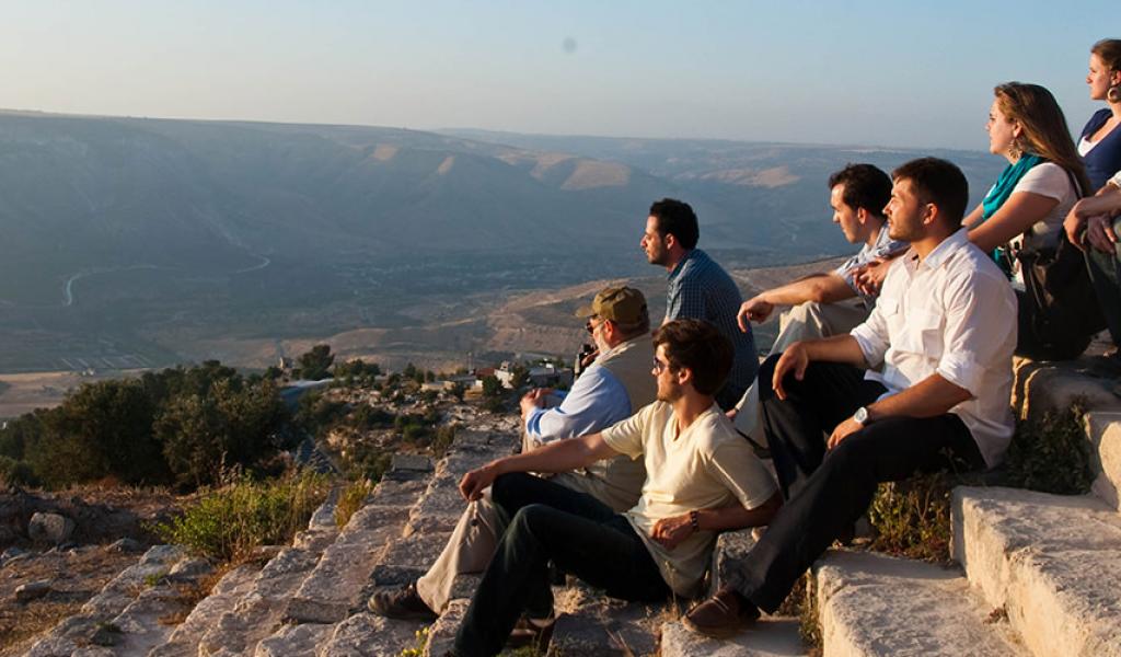 Study abroad students in Jordan