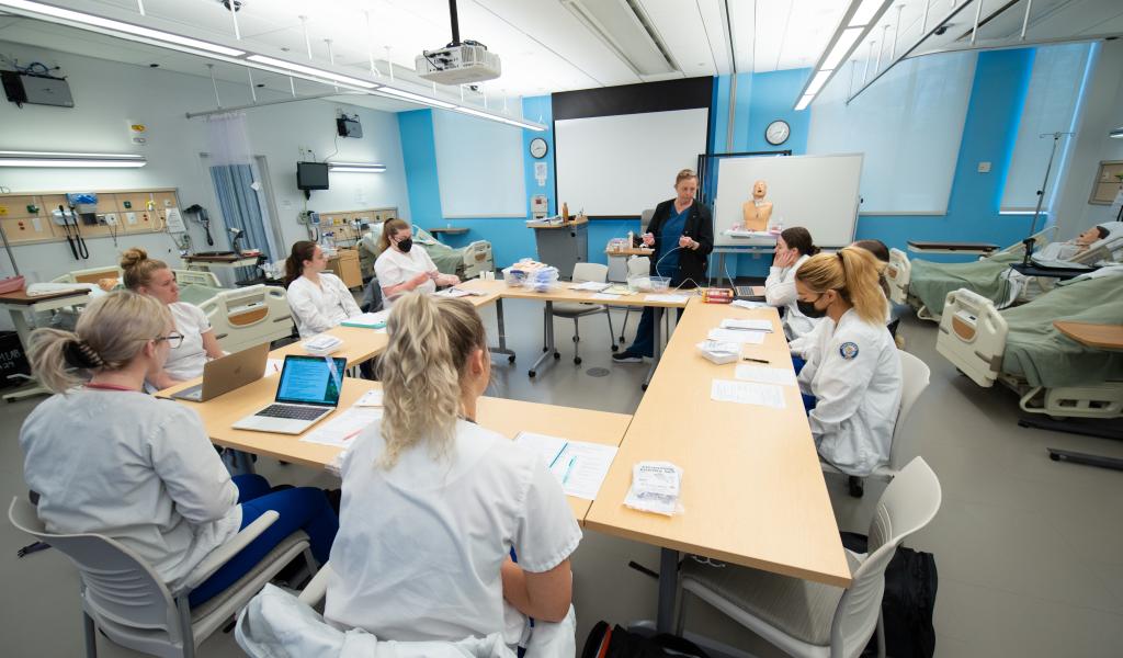 Nursing Simulation Lab Students